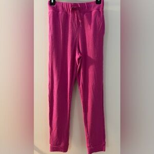 NWT Gap girls pink ribbed jogger sweatpants size XL